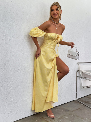 Gianna Flower Dress - SunsetFashionLA